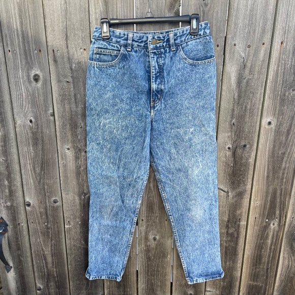 Vintage Acid Wash Georges Marciano Guess Zipper Ankle Jeans - Picture 3 of 7